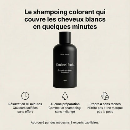 Shampoing colorant instantané Ombrel-Paris
